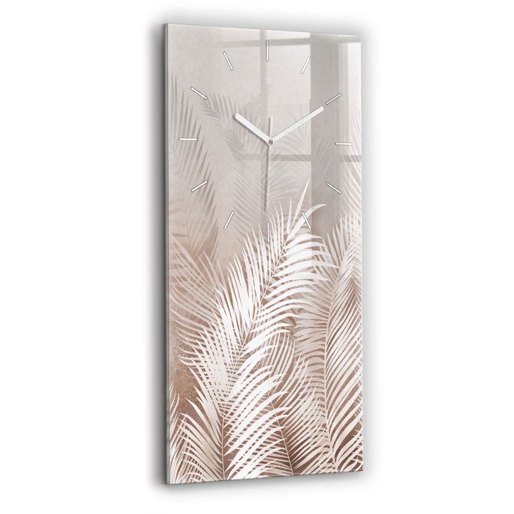 Téglalap alakú üvegóra 30x60 Trópusi boho levelek