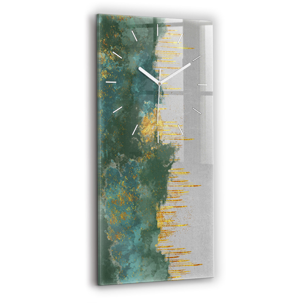 Négyszögletes üvegóra 30x60 Dekoratív minta