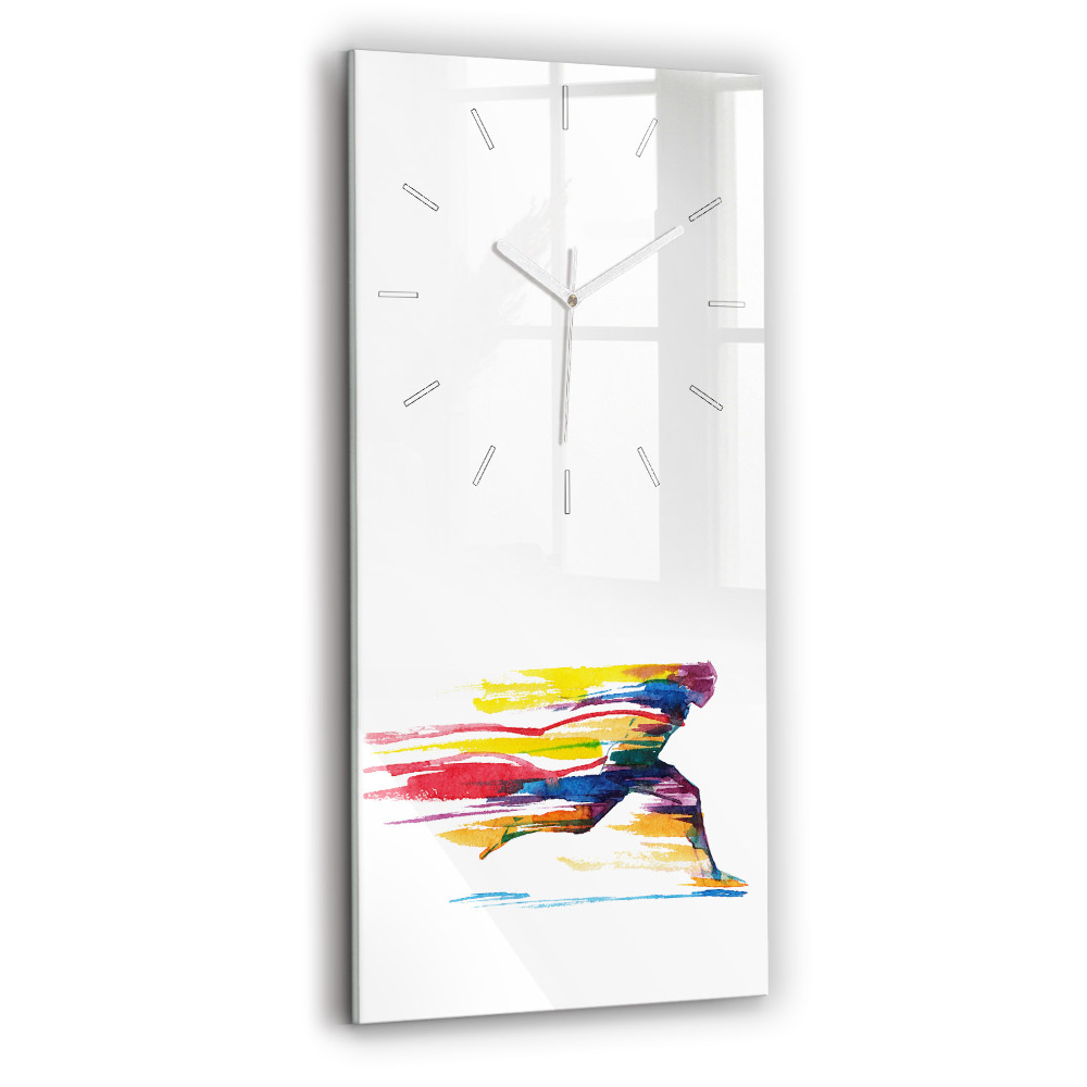 Négyszögletes üvegóra 30x60 Futó illusztráció