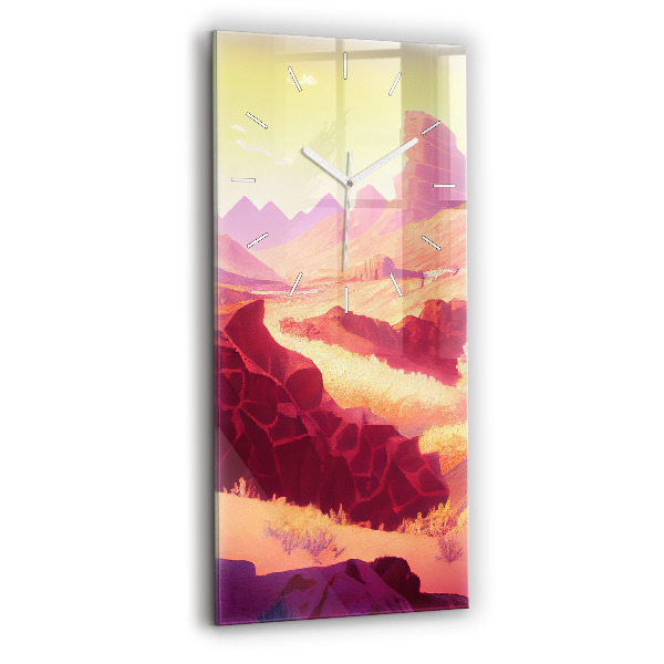 Négyszögletes üvegóra 30x60 Sivatag Arizonában