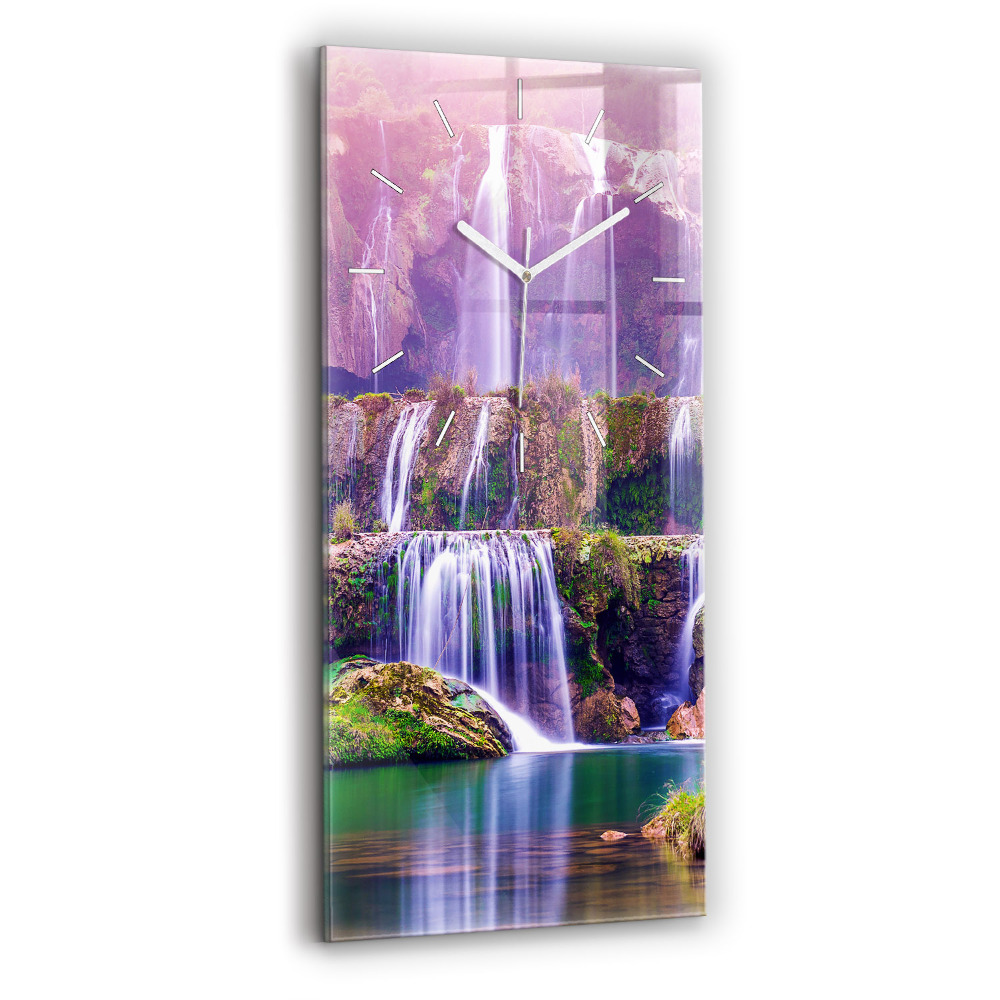 Téglalap alakú üvegóra 30x60 Jiulong vízesés, Kína