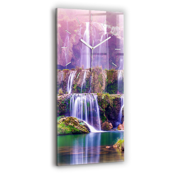 Téglalap alakú üvegóra 30x60 Jiulong vízesés, Kína