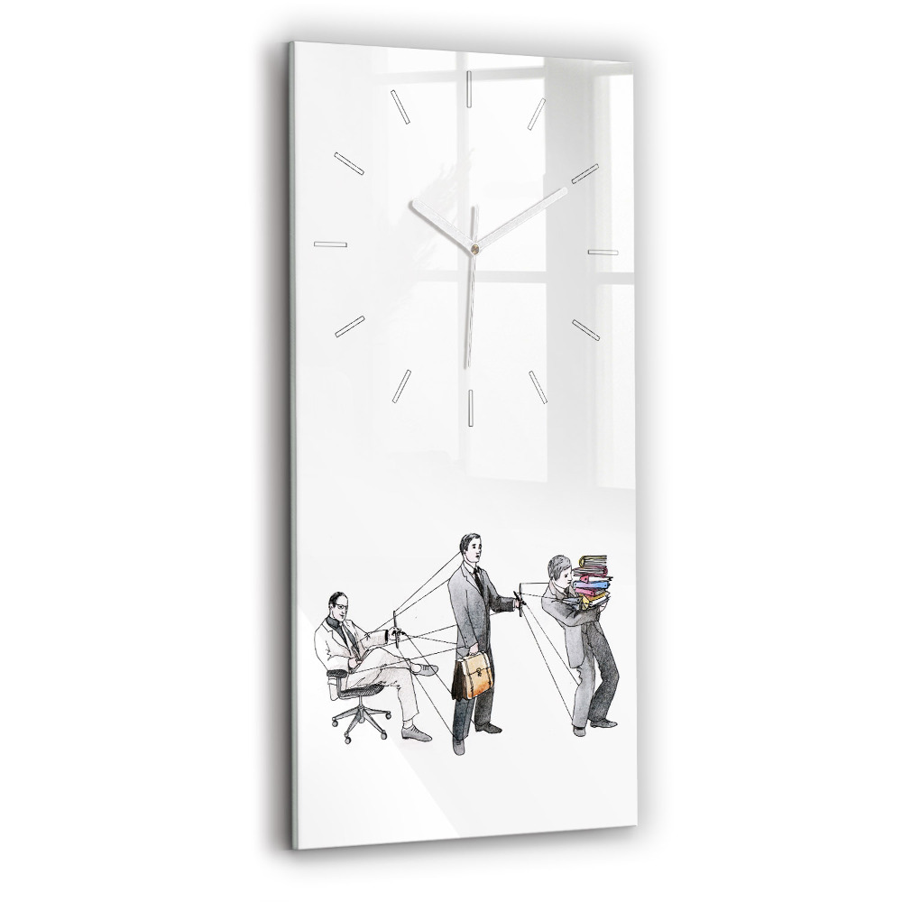 Négyszögletes üvegóra 30x60 Bábemberek