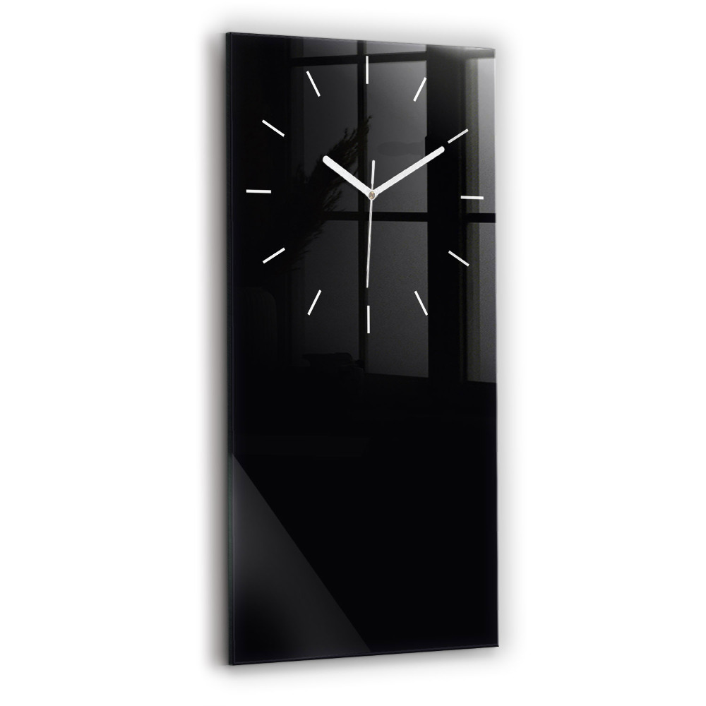 Téglalap alakú üvegóra 30x60 Fekete szín