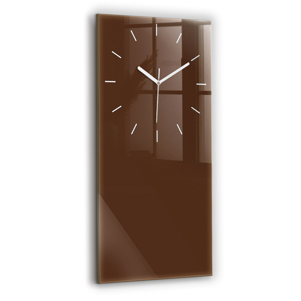 Függőleges üvegóra 30x60 barna szín