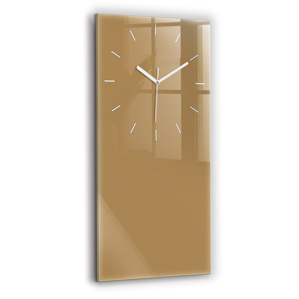 Függőleges üvegóra 30x60 Sötét bézs színű