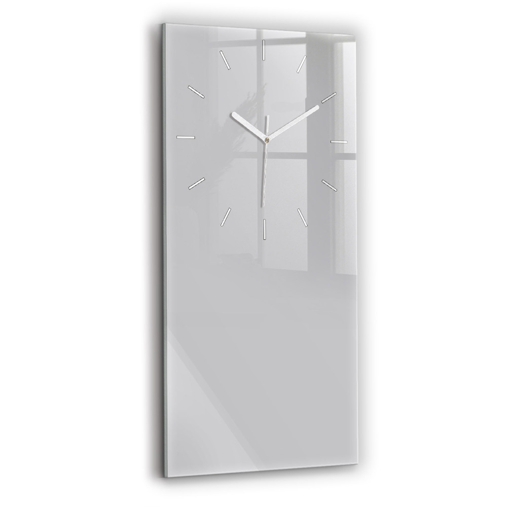 Négyszögletes üvegóra 30x60 Világos szürke színű