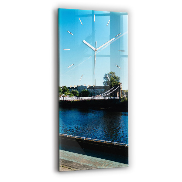 Négyszögletes fali üvegóra 30x60 Southportland Skócia