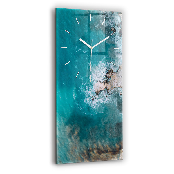 Téglalap alakú üvegóra 30x60 Fjordok a Costa Blancán