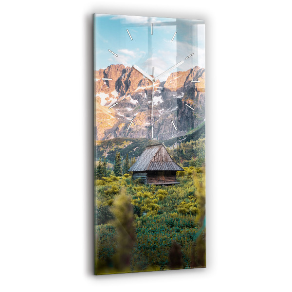 Négyszögletes fali üvegóra 30x60 Vendégház a Tátrában