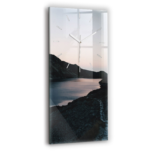 Téglalap alakú üvegóra 30x60 Tó és hegyek