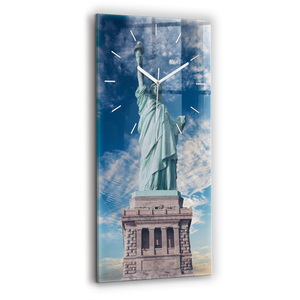 Négyszögletes üvegóra 30x60 New York-i Szabadság-szobor