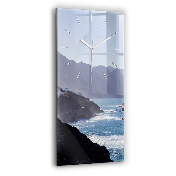 Téglalap alakú üvegóra 30x60 Hegyek az óceán mellett