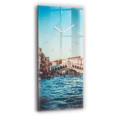 Téglalap alakú üvegóra 30x60 Rialto híd Velencében
