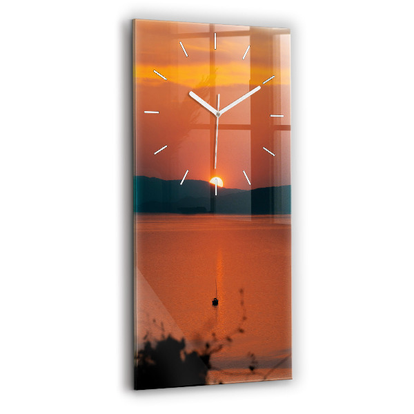 Téglalap alakú üvegóra 30x60 Este a Balaton