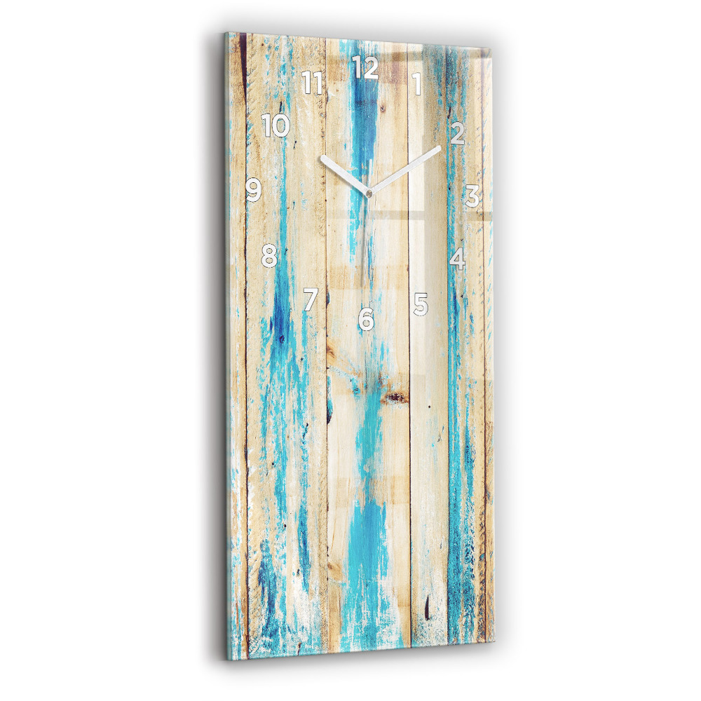 Négyszögletes fali üvegóra Karcos fa