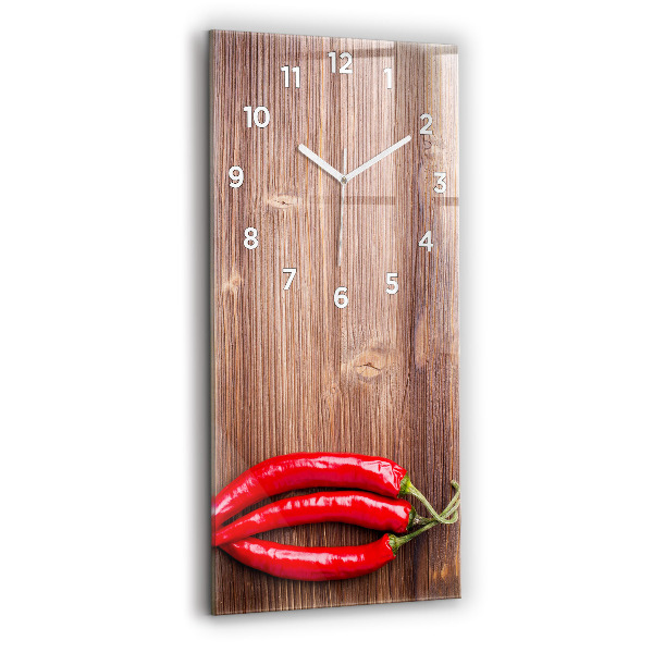 Téglalap alakú üvegóra Paprika