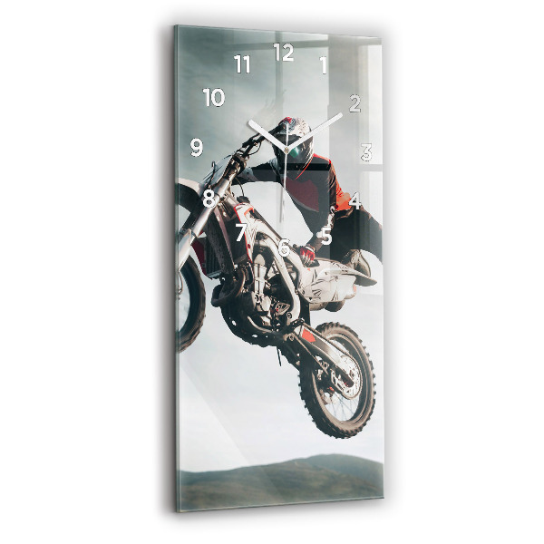 Négyszögletes üvegóra Motoros stílusú adrenalin