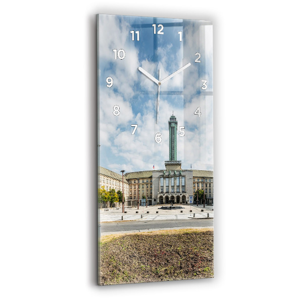 Téglalap alakú üvegóra Panoráma Ostrava városára