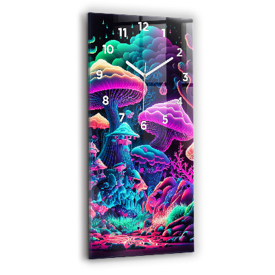 Téglalap alakú üvegóra Neon gomba