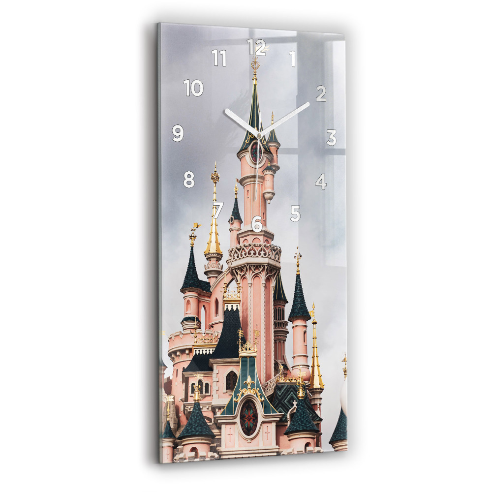 Téglalap alakú üvegóra Disneyland kastély Párizsban