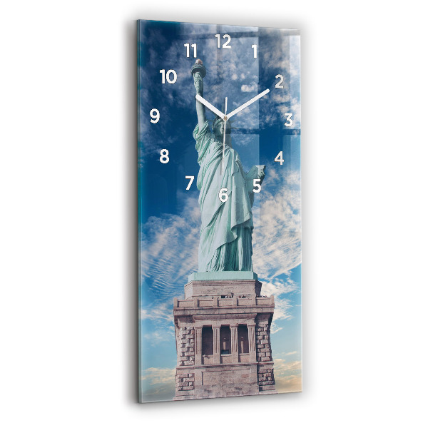 Négyszögletes üvegóra New York-i Szabadság-szobor