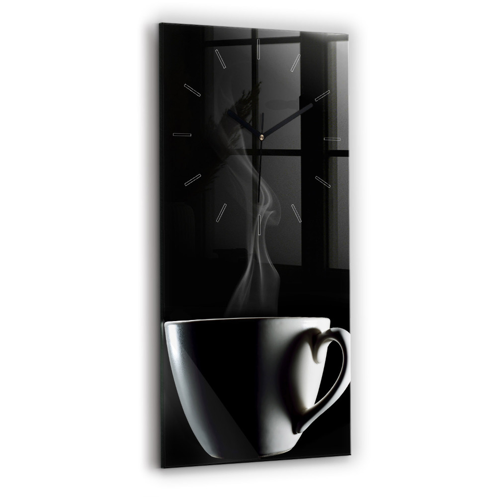 Téglalap alakú üvegóra 30x60 csésze kávé