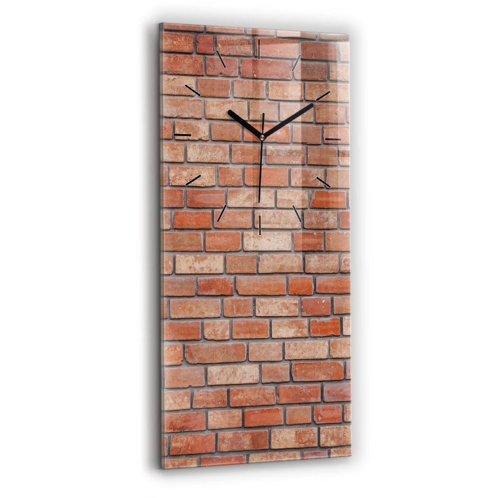 Négyszögletes fali üvegóra 30x60 Téglafal