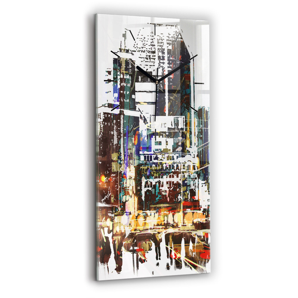 Függőleges üvegóra 30x60 New York City