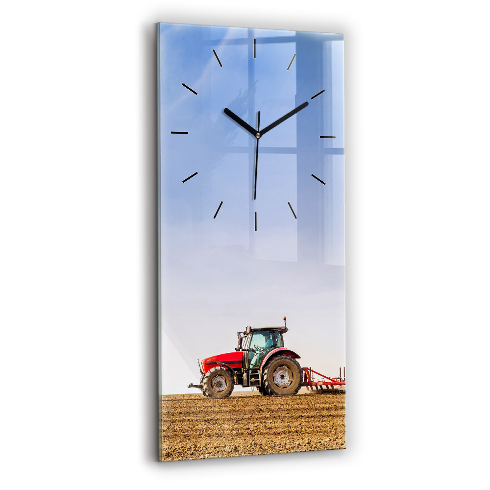 Függőleges üvegóra 30x60 Farmer egy traktorban