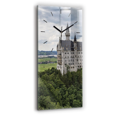 Téglalap alakú üvegóra 30x60 Neuschwanstein kastély