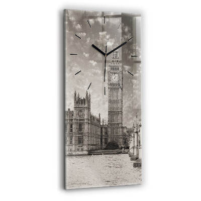 Függőleges üvegóra 30x60 London Anglia Big Ben