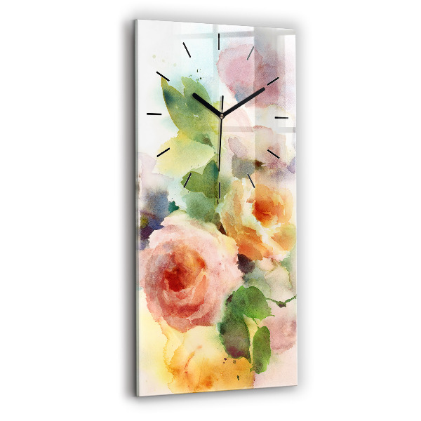Négyszögletes üvegóra 30x60 Természet vizualizáció