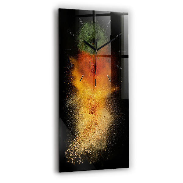 Függőleges üvegóra 30x60 Fűszerek kiszóródtak