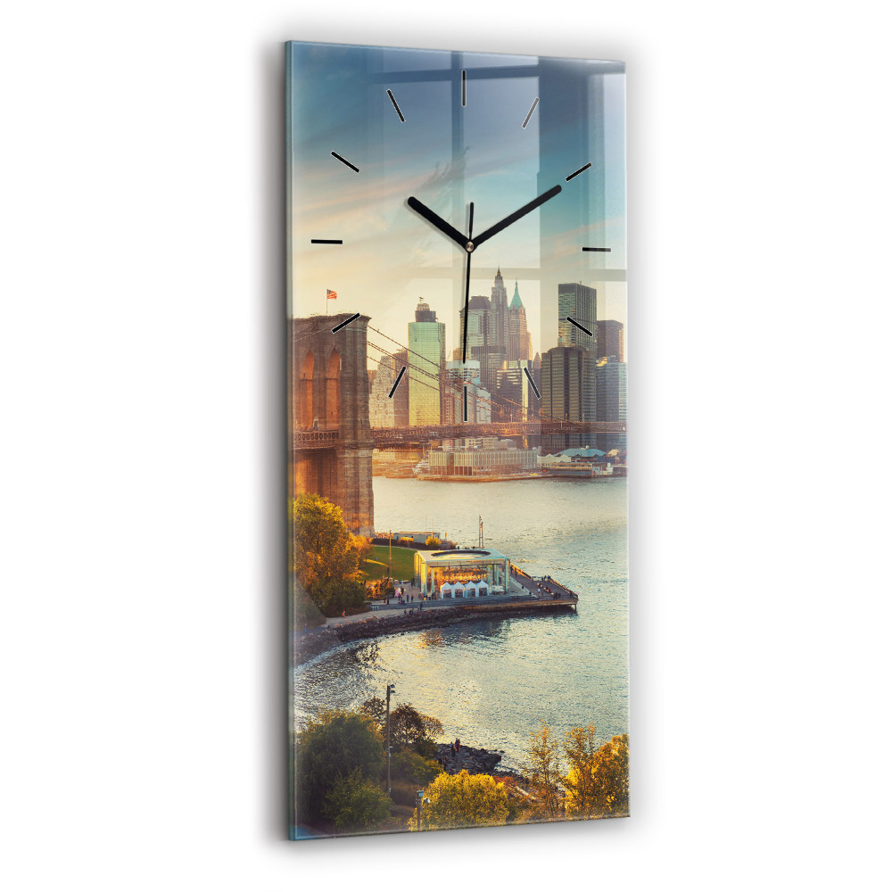 Téglalap alakú üvegóra 30x60 New York Manhattan