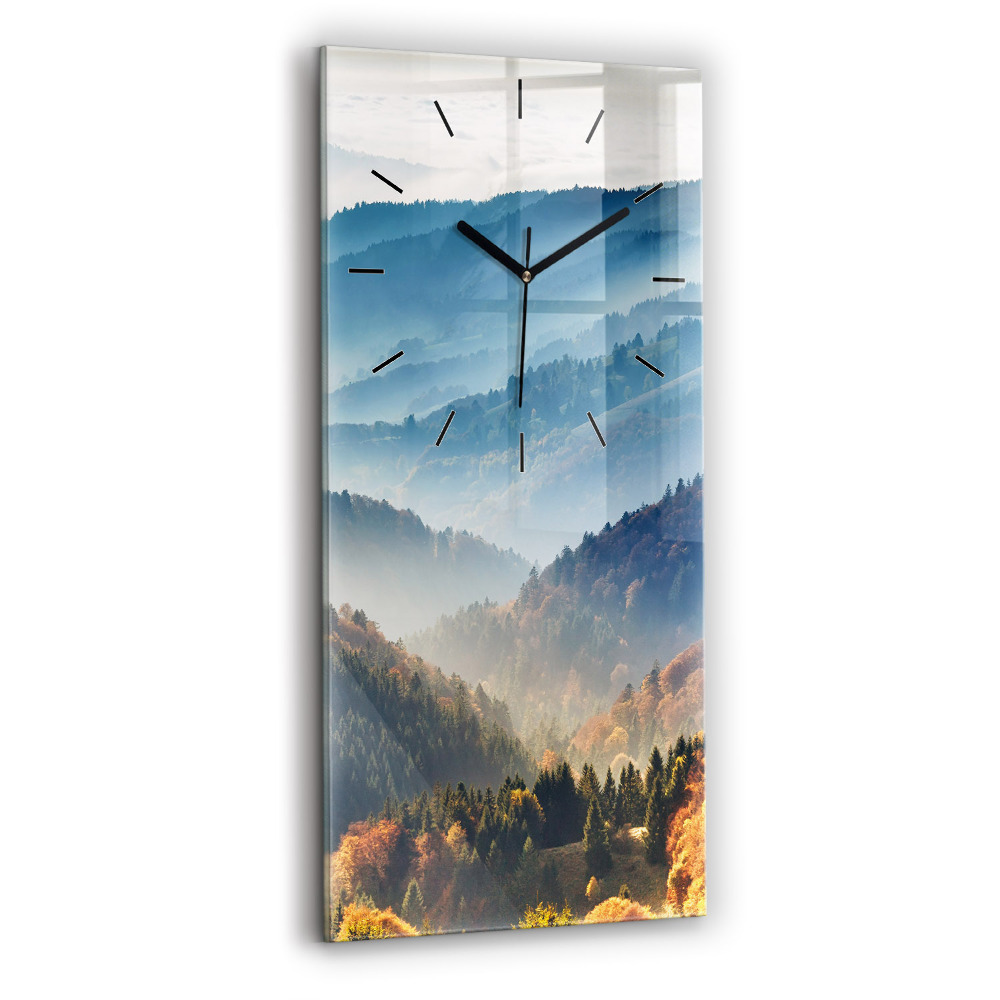 Téglalap alakú üvegóra 30x60 Hegyi táj