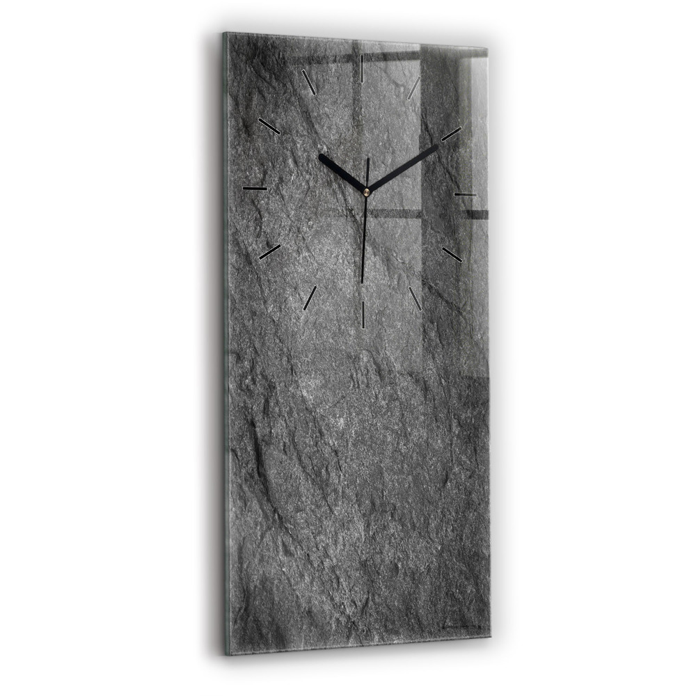 Négyszögletes üvegóra 30x60 Vulkáni kőzet