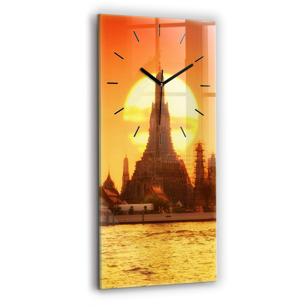 Téglalap alakú üvegóra 30x60 Wat arun Bangkok Thaiföld