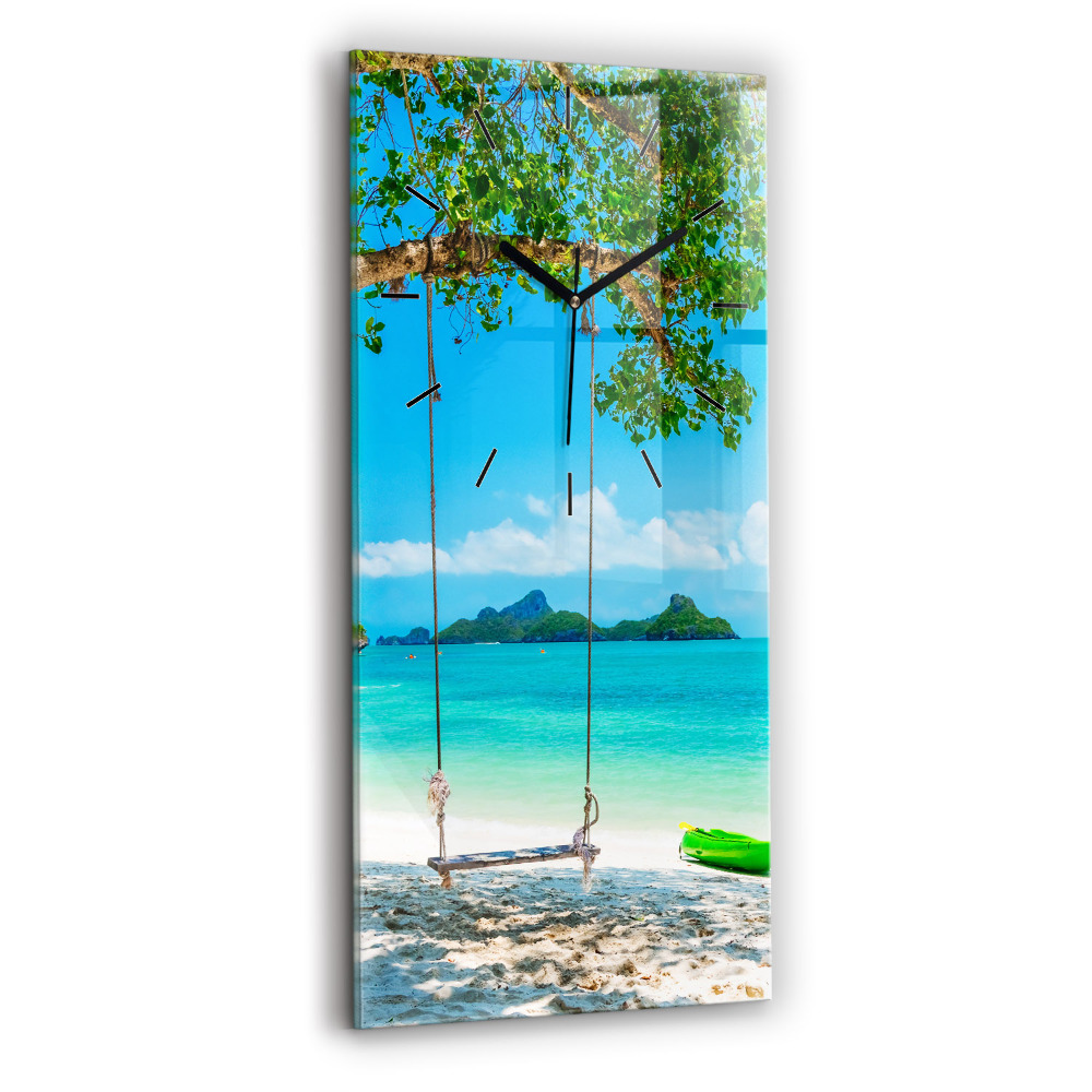 Függőleges üvegóra 30x60 Thaiföld napfényes szigete