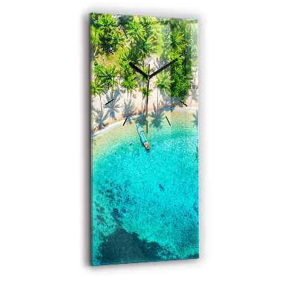 Függőleges üvegóra 30x60 Koh Tao trópusi tengerpart