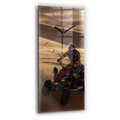 Négyszögletes fali üvegóra 30x60 Quad a sivatagban