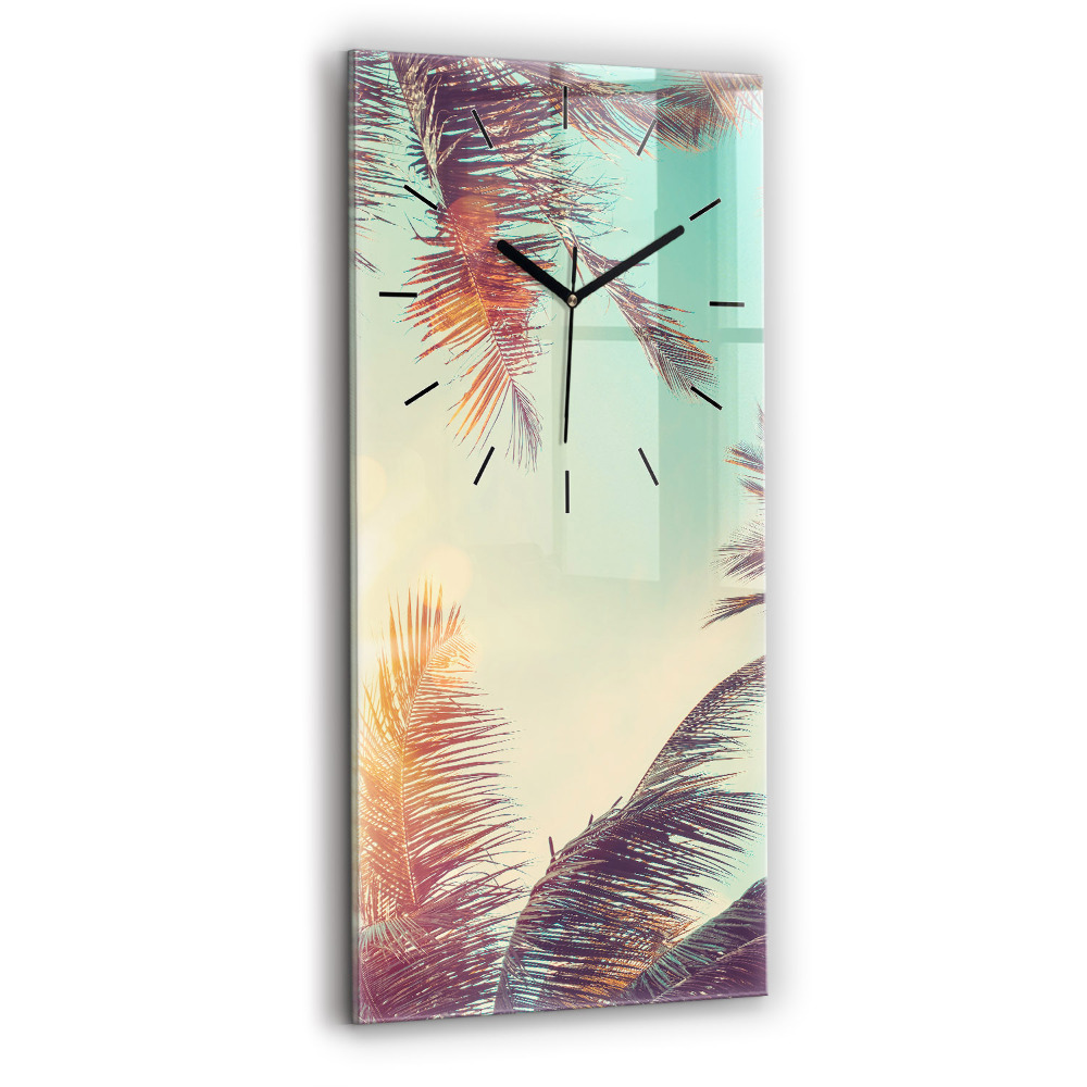 Téglalap alakú üvegóra 30x60 Trópusi pálmafák