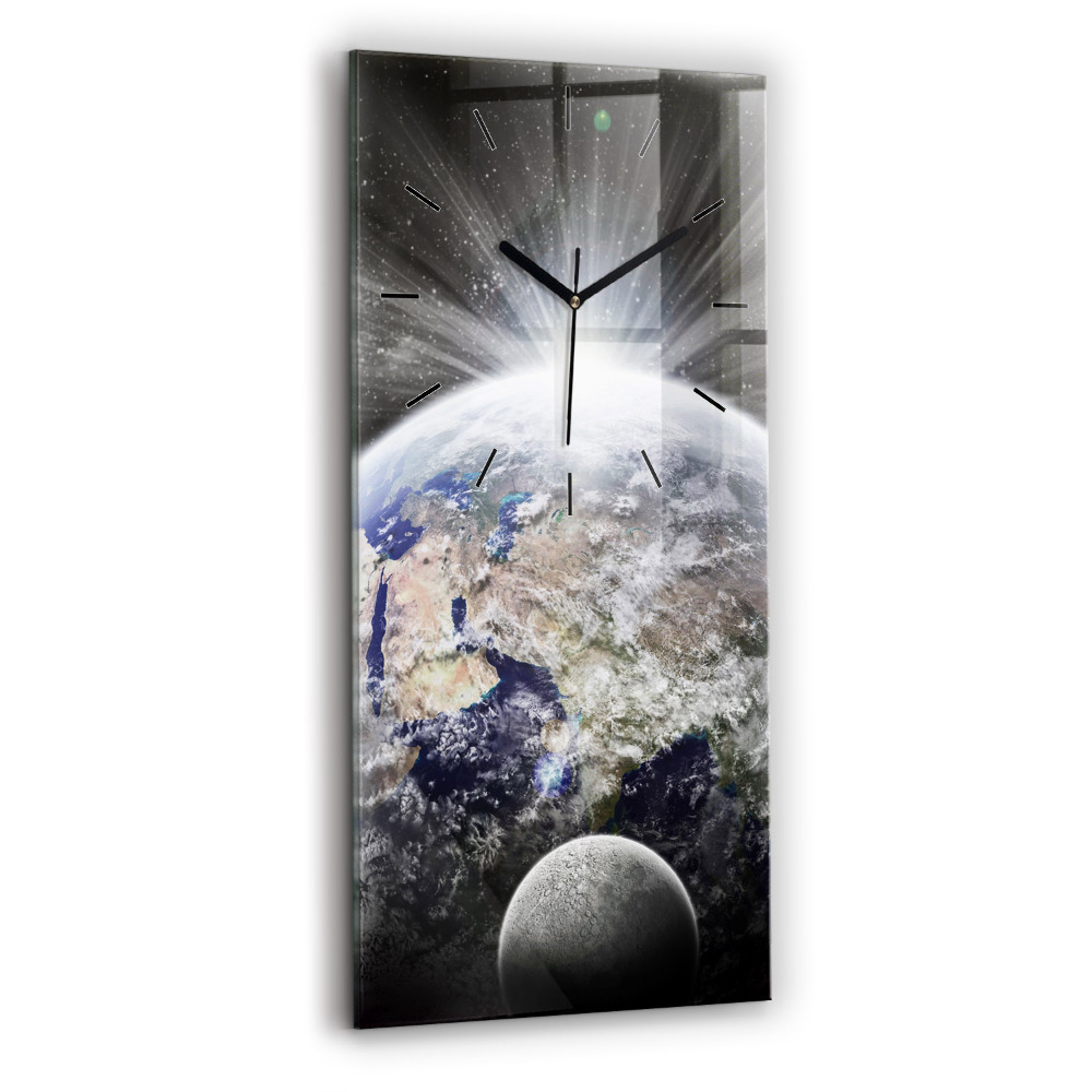 Téglalap alakú üvegóra 30x60 Föld Hold Nap