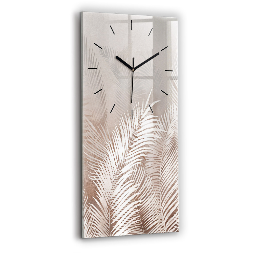 Téglalap alakú üvegóra 30x60 Trópusi boho levelek