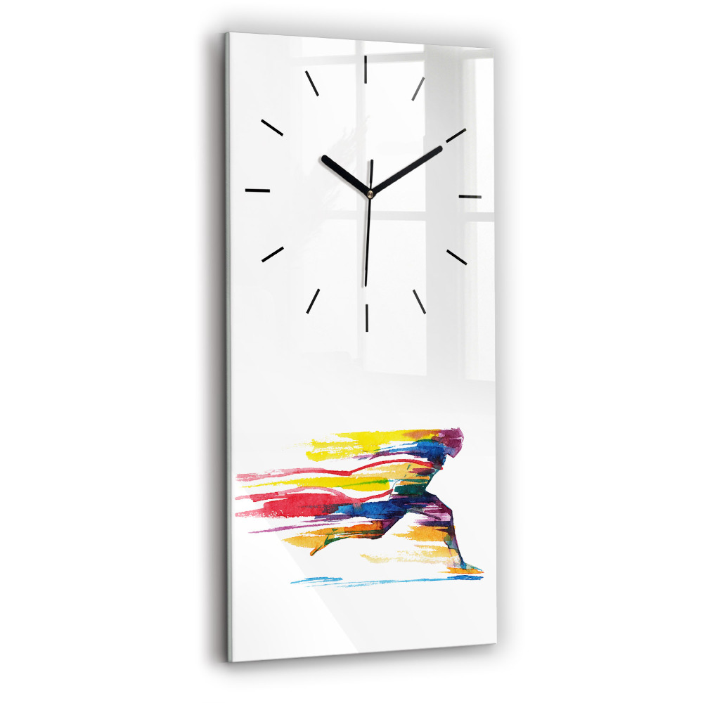 Négyszögletes üvegóra 30x60 Futó illusztráció