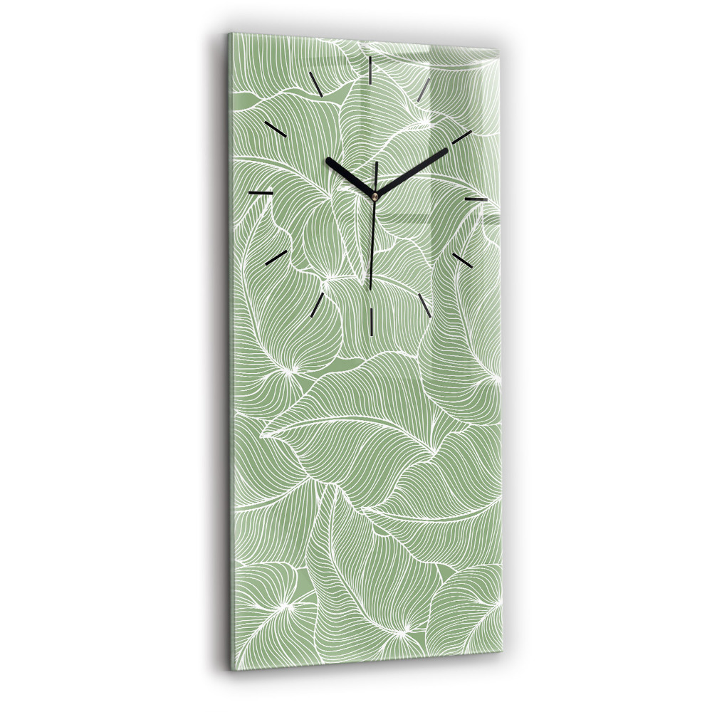 Négyszögletes üvegóra 30x60 Természetes mintát hagy