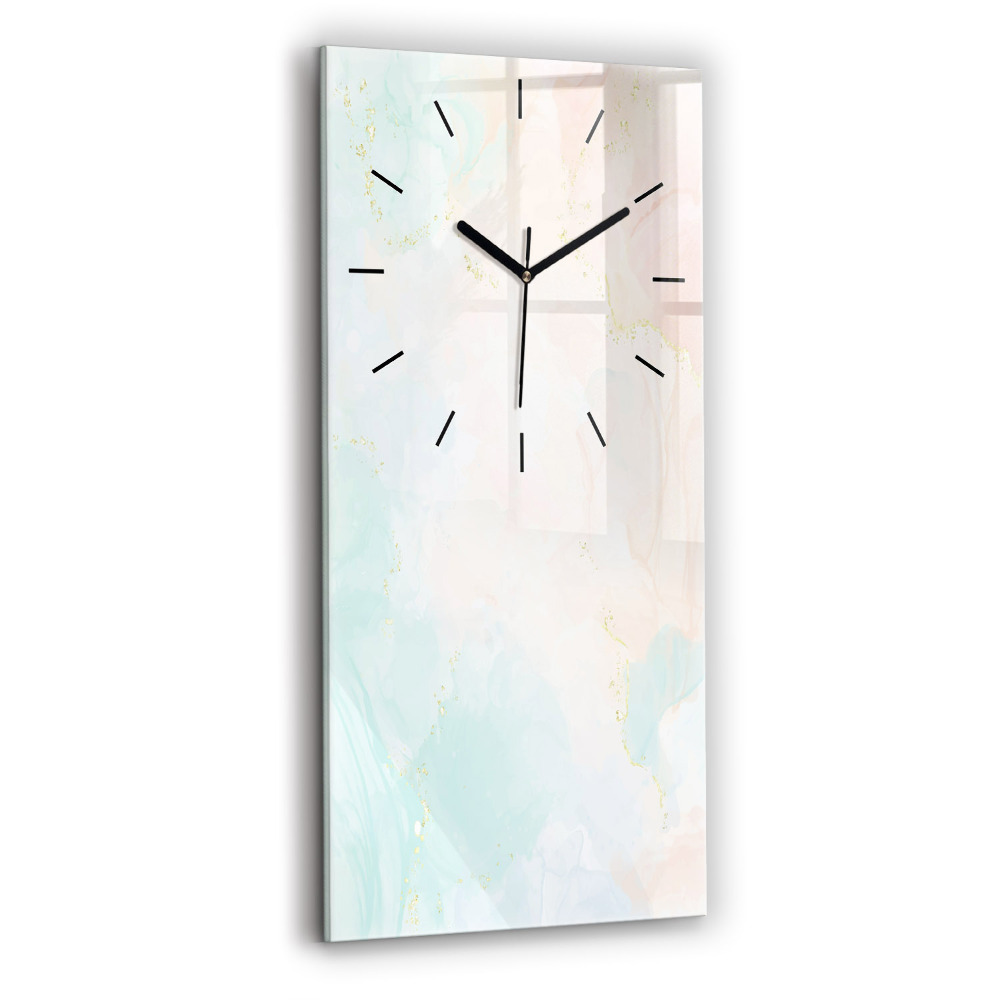 Téglalap alakú üvegóra 30x60 Akvarell márvány