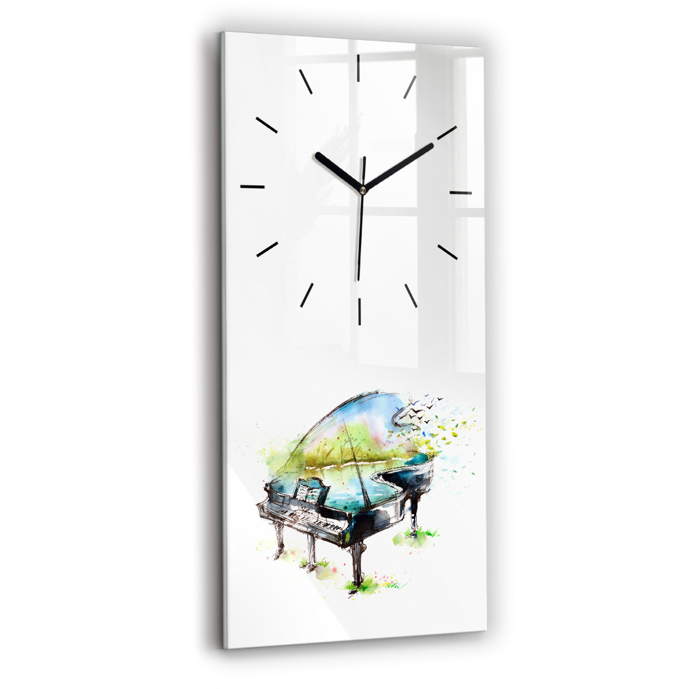 Függőleges üvegóra 30x60 Illusztráció a 4 évszakról
