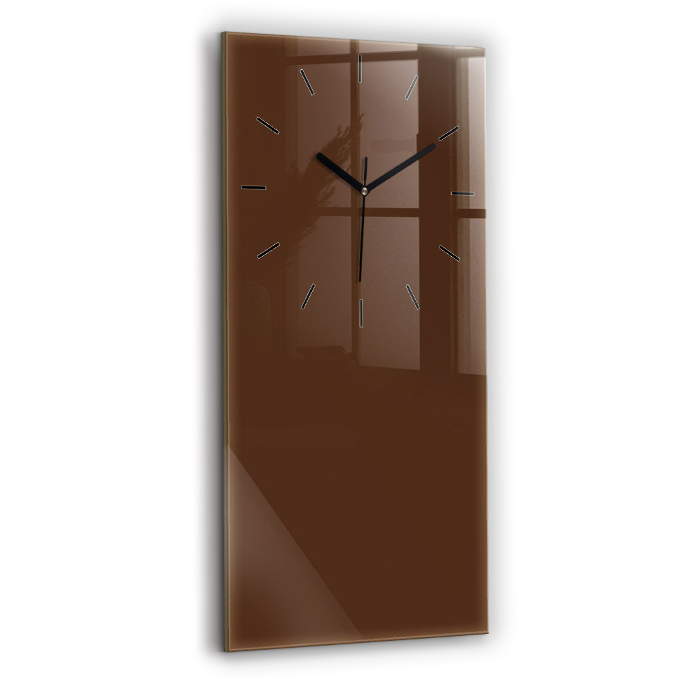 Függőleges üvegóra 30x60 barna szín