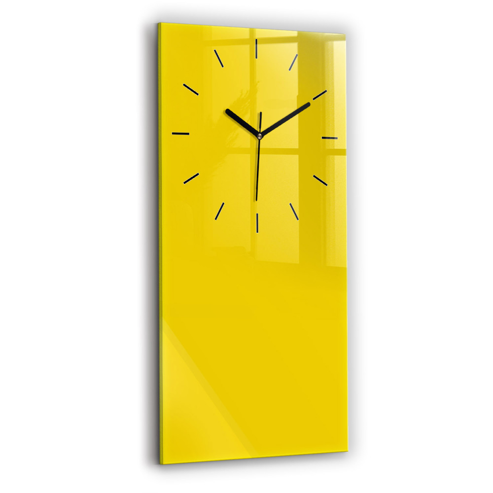Téglalap alakú üvegóra 30x60 Világos sárga színű